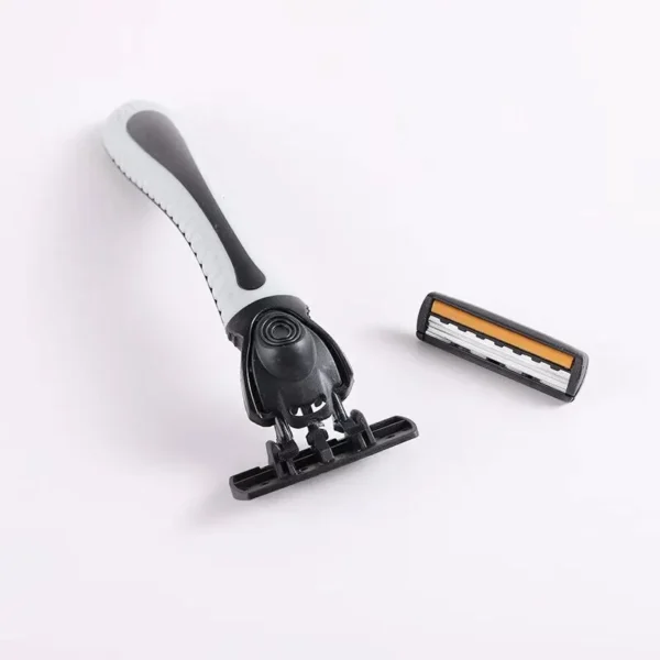 Shaver Brand New Design Men Razor Shaving Three Layer Shaver Reusable Razor Imported Blade Multi Tool Head Replace - Image 3