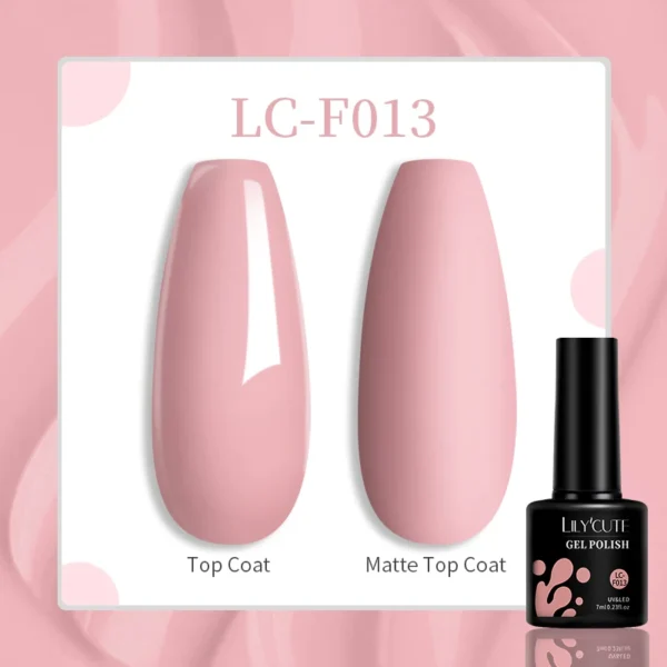 LILYCUTE 129 Colors 7ML Nail Gel Polish Nail Supplies Vernis Semi Permanent Nail Art Manicure Soak Off LED UV Gel Nail Varnishes - Image 145