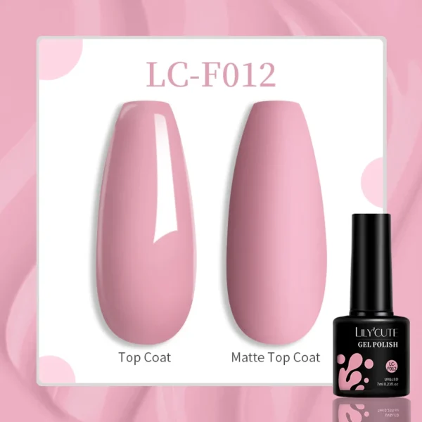 LILYCUTE 129 Colors 7ML Nail Gel Polish Nail Supplies Vernis Semi Permanent Nail Art Manicure Soak Off LED UV Gel Nail Varnishes - Image 142