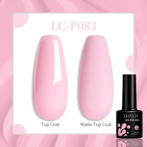 LILYCUTE 129 Colors 7ML Nail Gel Polish Nail Supplies Vernis Semi Permanent Nail Art Manicure Soak Off LED UV Gel Nail Varnishes - Image 127