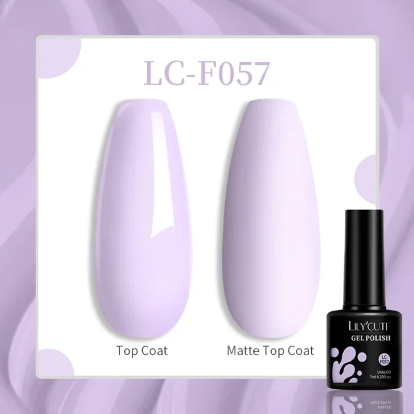 LILYCUTE 129 Colors 7ML Nail Gel Polish Nail Supplies Vernis Semi Permanent Nail Art Manicure Soak Off LED UV Gel Nail Varnishes - Image 22