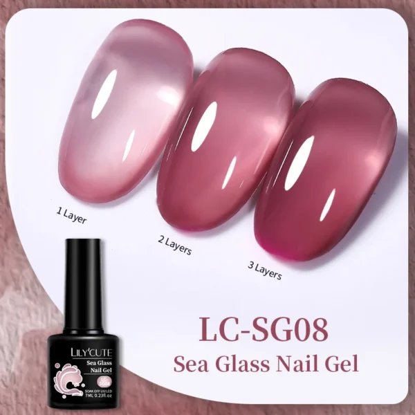 LILYCUTE 129 Colors 7ML Nail Gel Polish Nail Supplies Vernis Semi Permanent Nail Art Manicure Soak Off LED UV Gel Nail Varnishes - Image 85