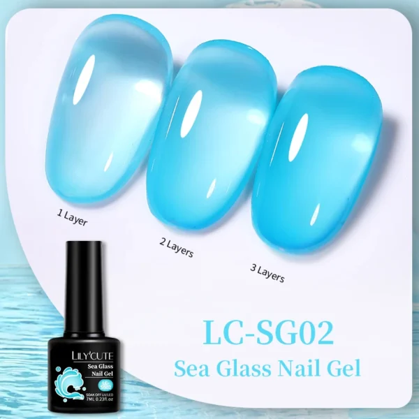 LILYCUTE 129 Colors 7ML Nail Gel Polish Nail Supplies Vernis Semi Permanent Nail Art Manicure Soak Off LED UV Gel Nail Varnishes - Image 71