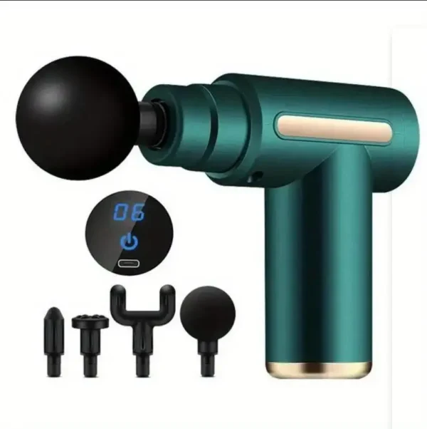 Mini Muscle Massage Gun Protable Body Massager Deep Handheld Percussion Massager For Body Back And Neck Leg - Image 8