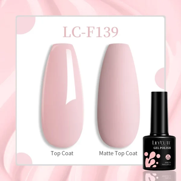 LILYCUTE 129 Colors 7ML Nail Gel Polish Nail Supplies Vernis Semi Permanent Nail Art Manicure Soak Off LED UV Gel Nail Varnishes - Image 131