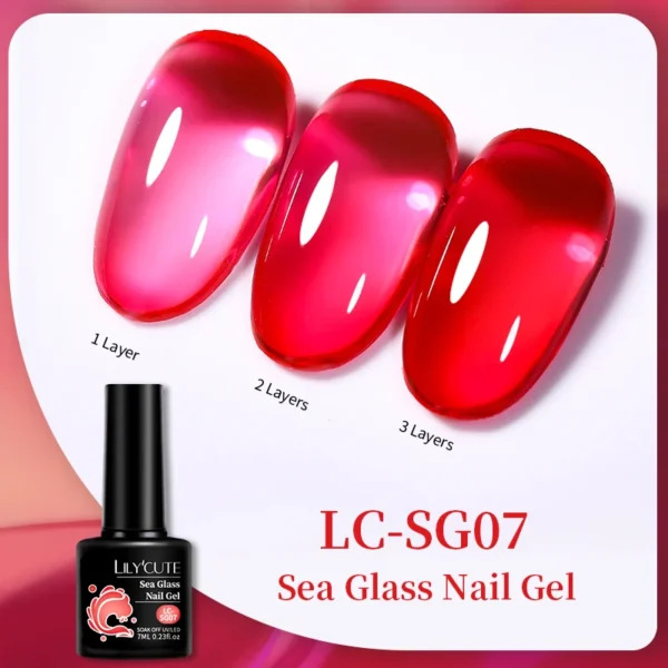 LILYCUTE 129 Colors 7ML Nail Gel Polish Nail Supplies Vernis Semi Permanent Nail Art Manicure Soak Off LED UV Gel Nail Varnishes - Image 87