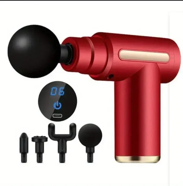 Mini Muscle Massage Gun Protable Body Massager Deep Handheld Percussion Massager For Body Back And Neck Leg - Image 10