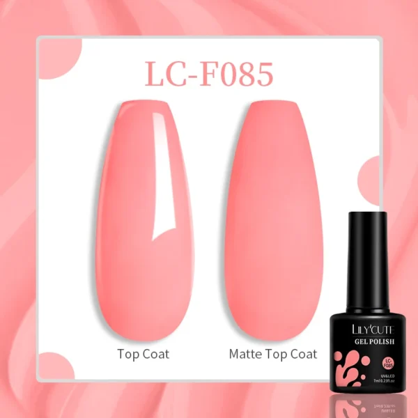 LILYCUTE 129 Colors 7ML Nail Gel Polish Nail Supplies Vernis Semi Permanent Nail Art Manicure Soak Off LED UV Gel Nail Varnishes - Image 9