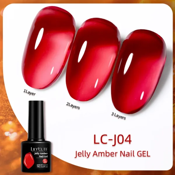 LILYCUTE 129 Colors 7ML Nail Gel Polish Nail Supplies Vernis Semi Permanent Nail Art Manicure Soak Off LED UV Gel Nail Varnishes - Image 83