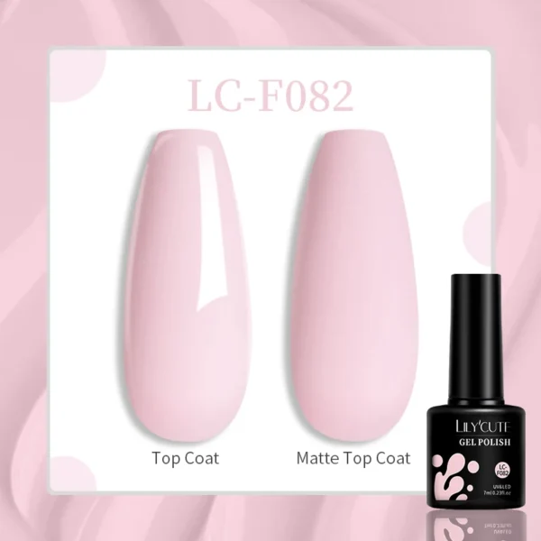 LILYCUTE 129 Colors 7ML Nail Gel Polish Nail Supplies Vernis Semi Permanent Nail Art Manicure Soak Off LED UV Gel Nail Varnishes - Image 129