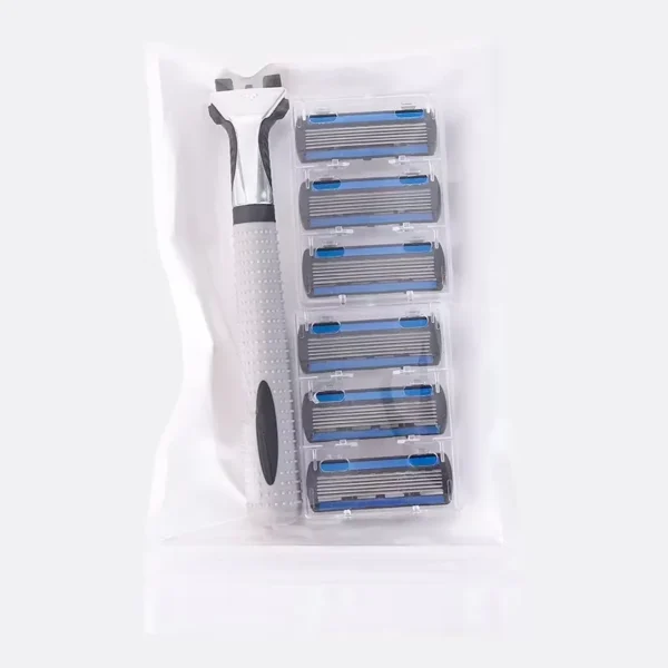 Shaver Brand New Design Men Razor Shaving Three Layer Shaver Reusable Razor Imported Blade Multi Tool Head Replace - Image 12