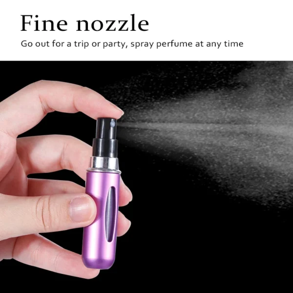 Refillable Mini Perfume Bottle Portable Cosmetic Bottle Spray Bottle Atomizer Spray Container Travel Refillable Bottles 8ml /5ml - Image 4