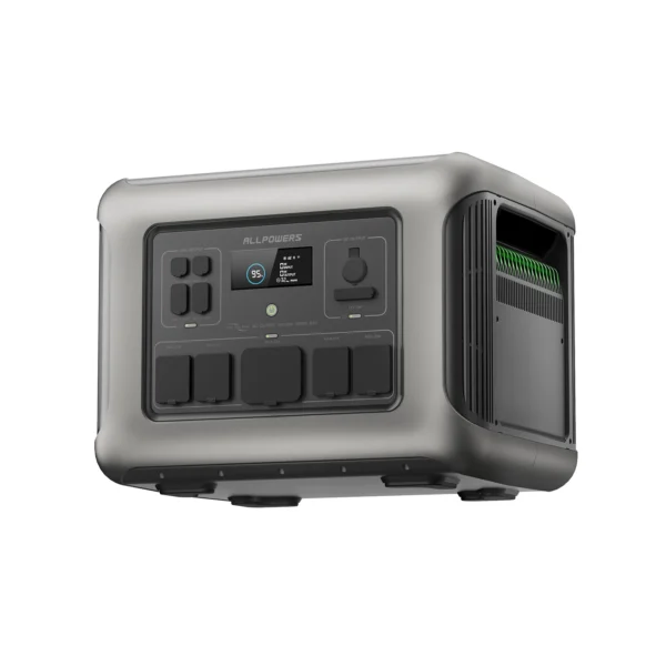 ALLPOWERS Portable Power Station R600, 299Wh LiFeP04 Battery with 2x 600W (1200W Surge) AC Outlets for Outdoor Camping RV Home - Image 7